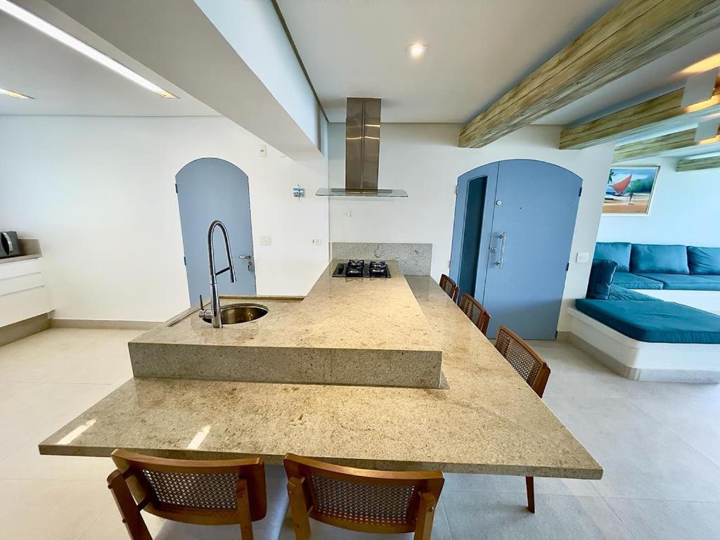 Apartamento Guaruja Morro Do Maluf De Frente Ao Mar! 外观 照片